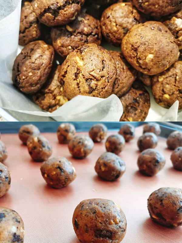 巧克力核桃曲奇饼干