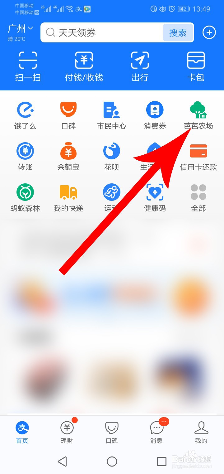 如何在支付宝免费领水果