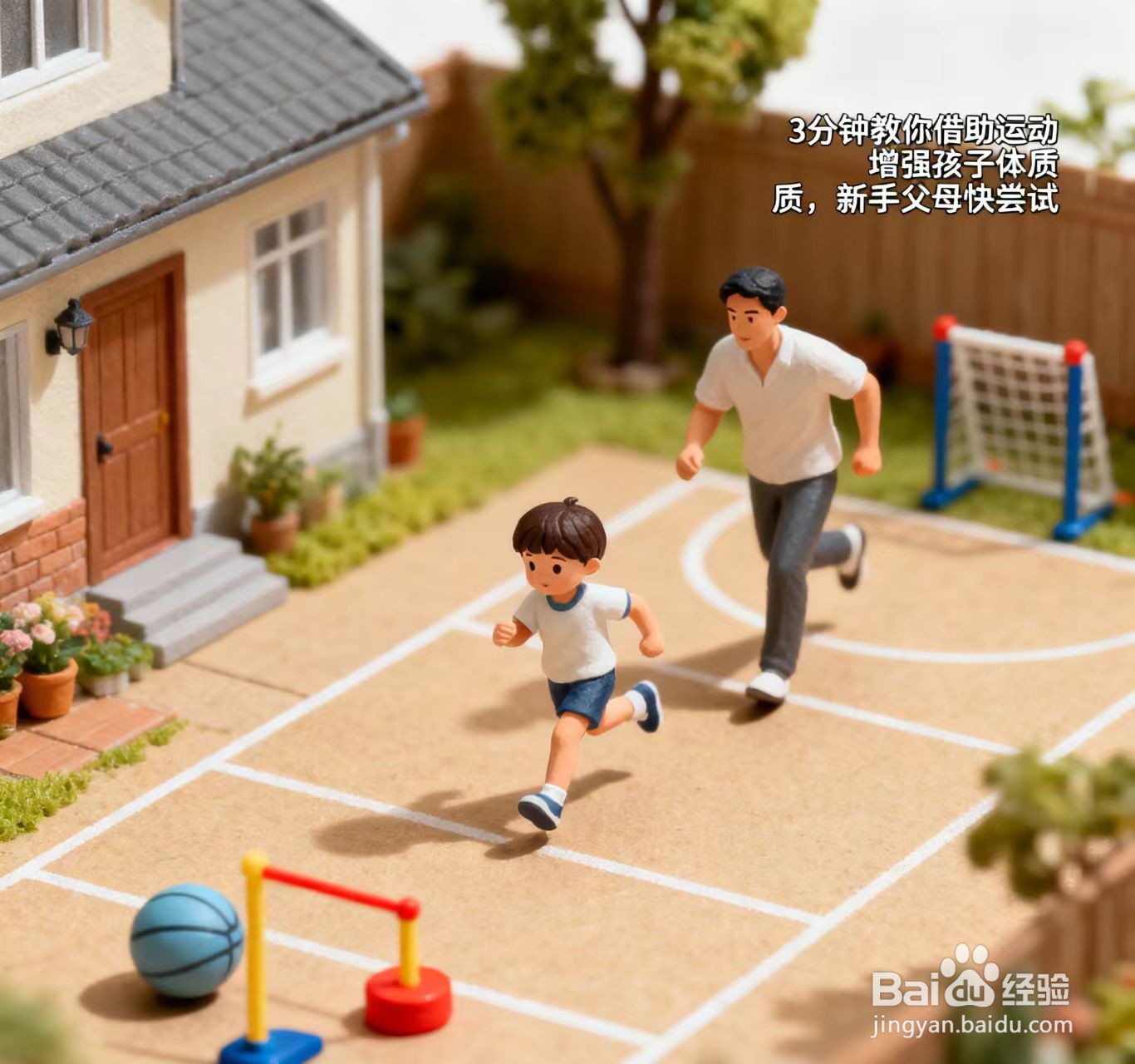 3分钟教你借助运动增强孩子体质，新手尝试