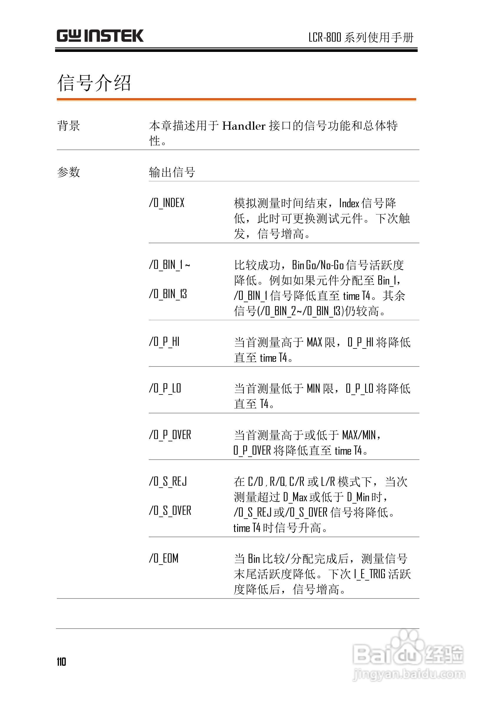 固纬LCR-821高精度LCR测试仪使用说明书:[11]