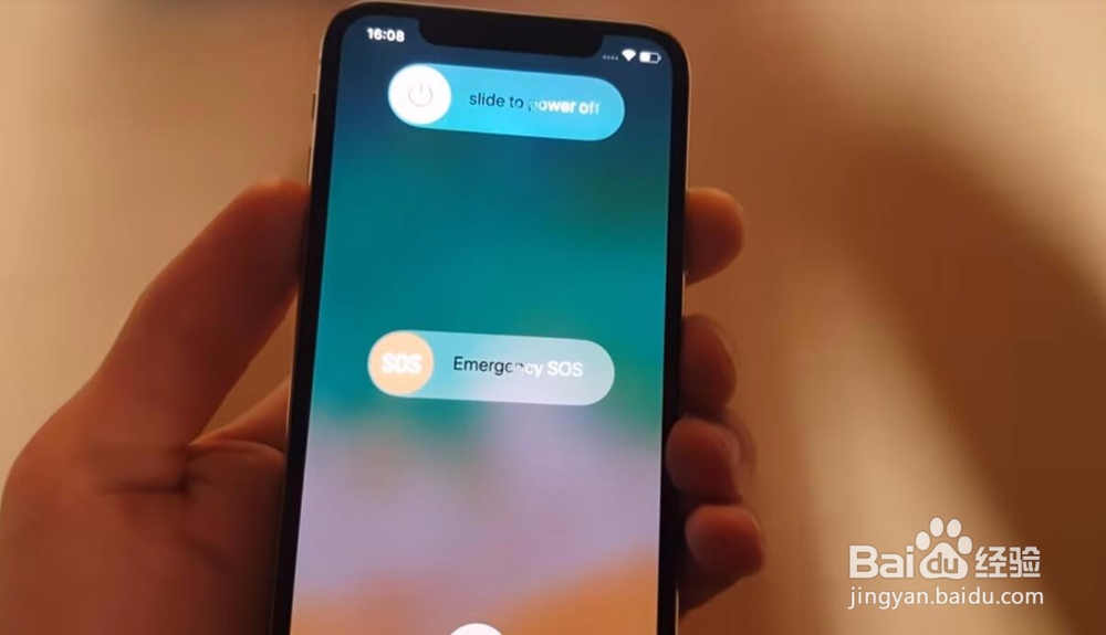 苹果XS怎么关机