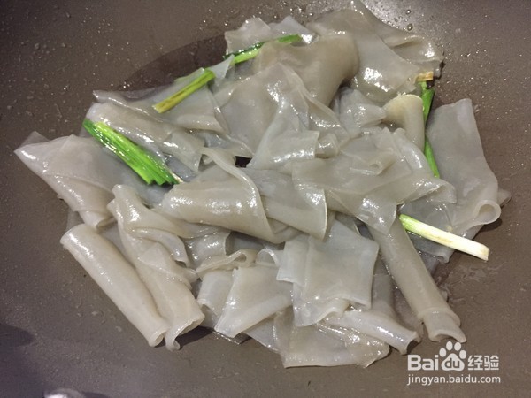 教你做鸡蛋炒粉皮