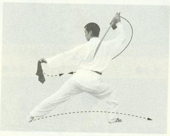 赵堡太极双刀舞花刀图解