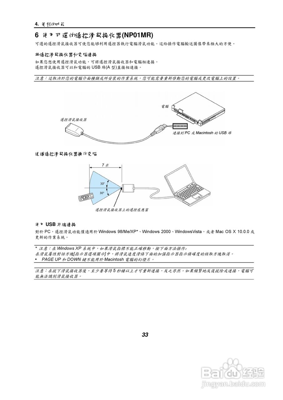 NEC NP61/NP41手提式投影机使用手册:[5]