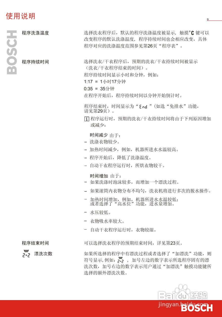 博世WVG24568TI全自动滚筒式洗衣干衣机使用及安装说明:[2]