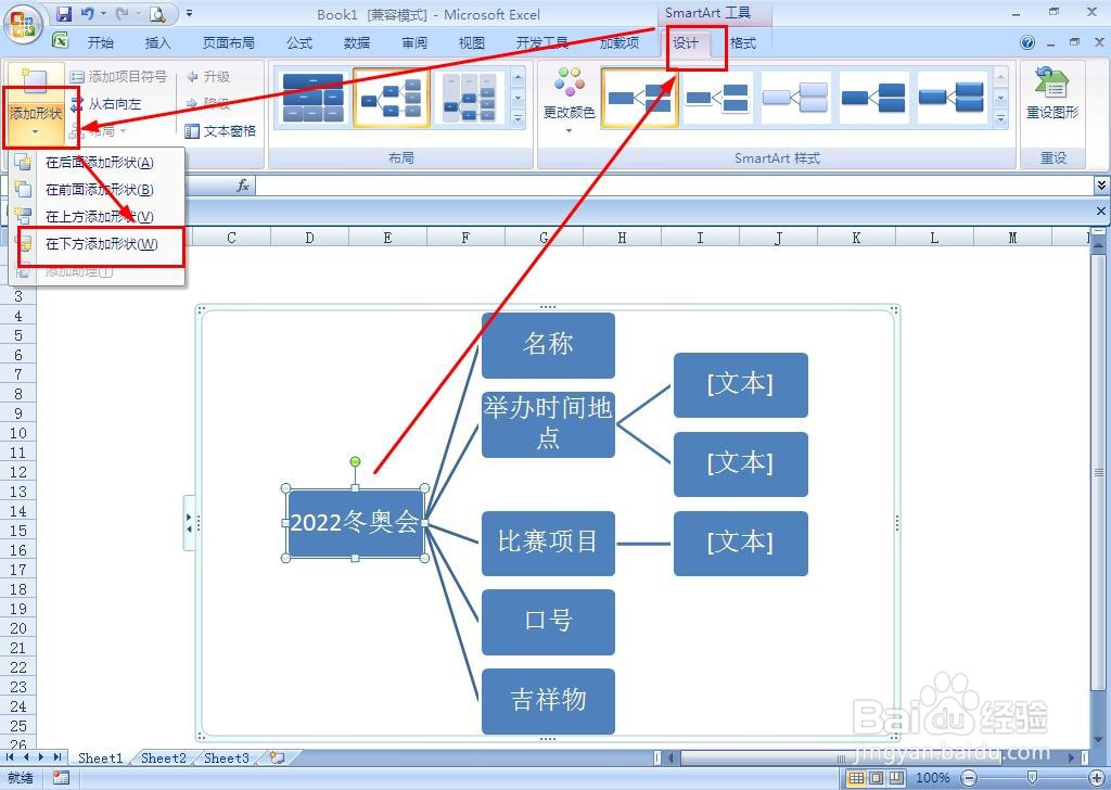 冬奥会思维导图怎么画