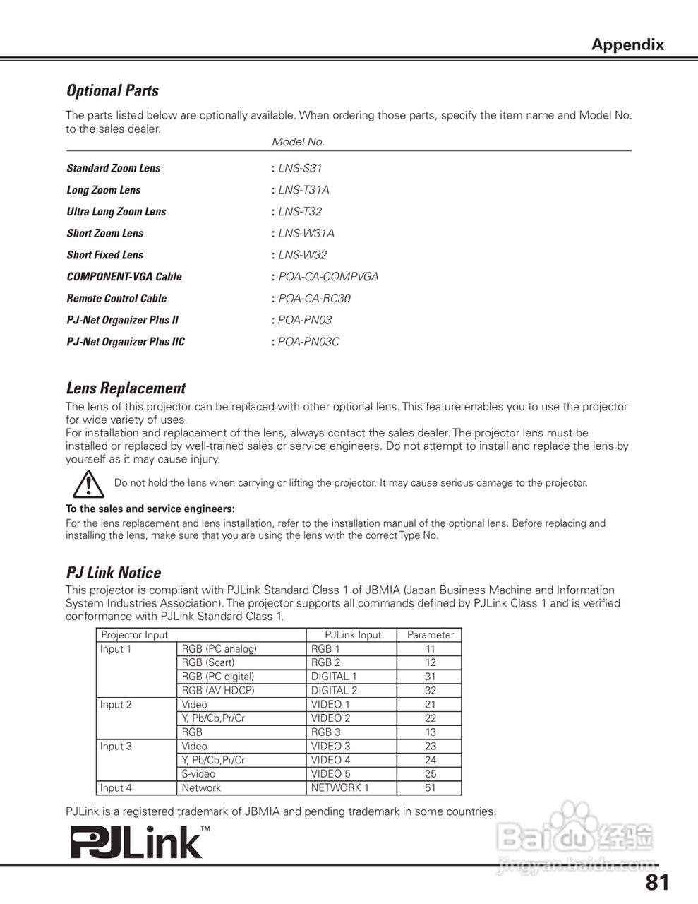 三洋PLC-XP200L投影机使用说明书:[9]