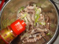 芥末拌章鱼的做法