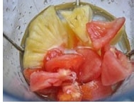 美容食谱推荐：菠萝番茄汁做法