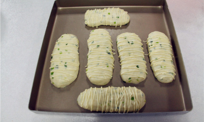 葱香芝士面包条的做法