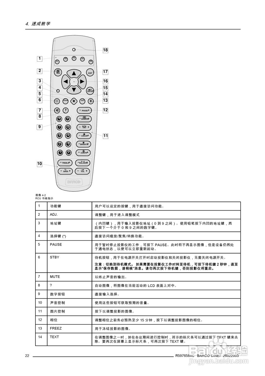 Barco巴可 Cine 7投影机说明书:[3]