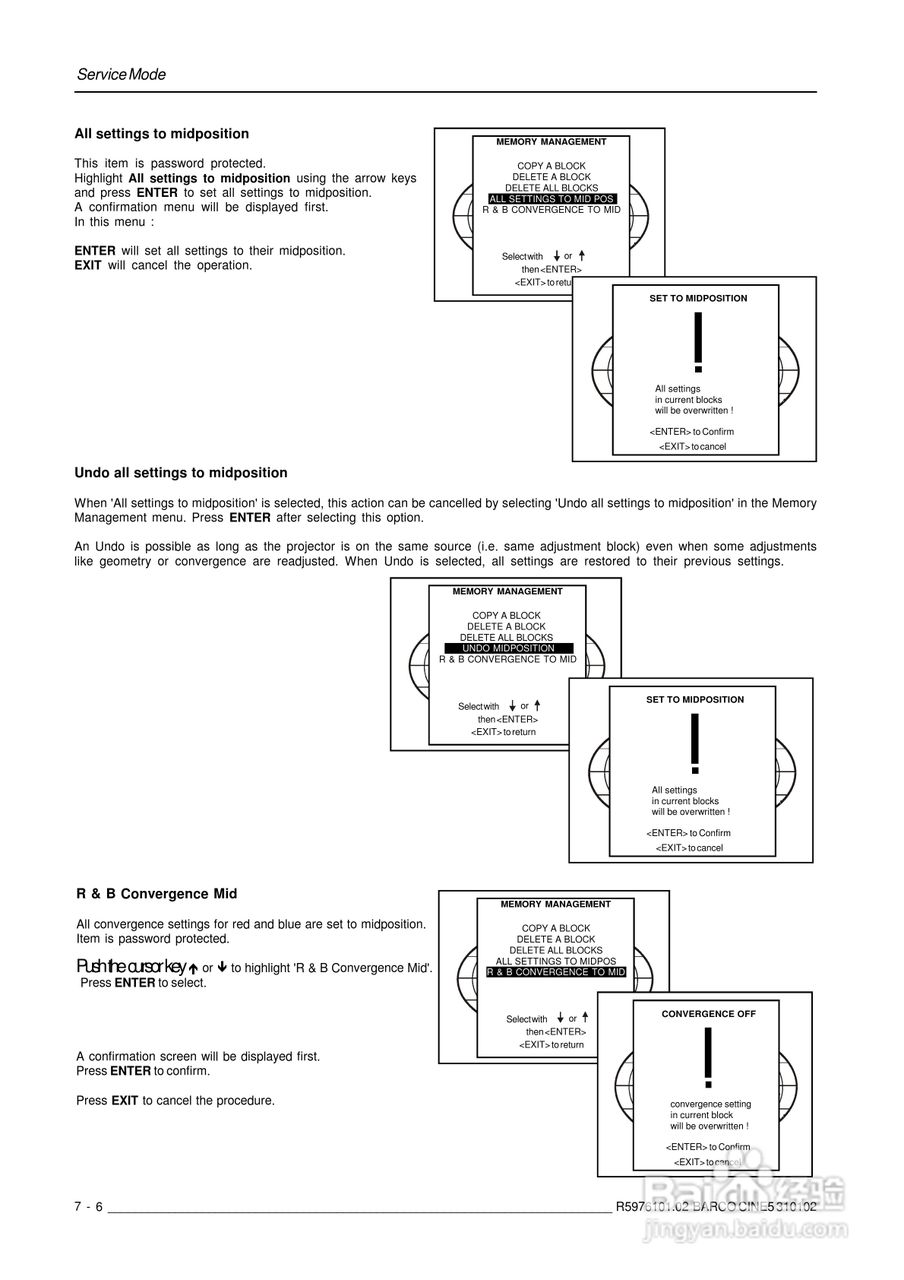 Barco巴可 Cine 5投影机说明书:[4]