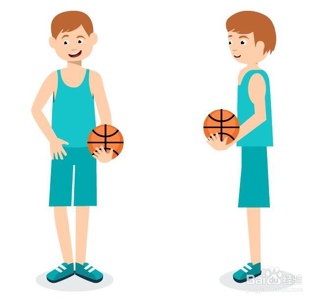 flash把正面人物画成侧面