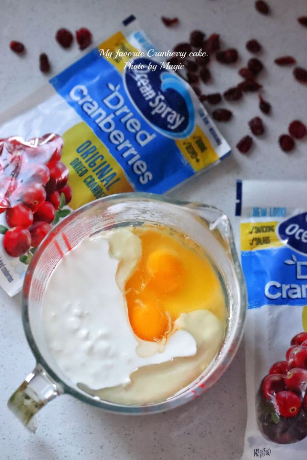 好多鱼蔓越莓酸奶松饼