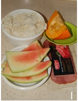 夏天来点不一样的主食【双瓜牛肉炒饭】