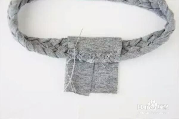 怎么用旧体恤制作发箍