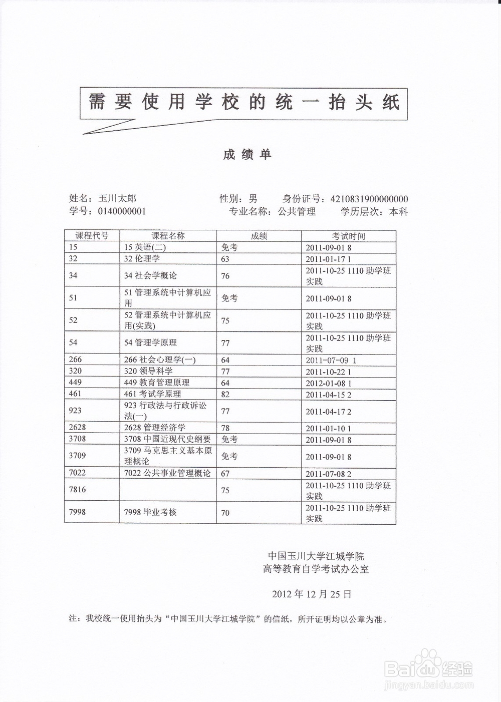 日本留学：[3]申请人本人需要准备的材料