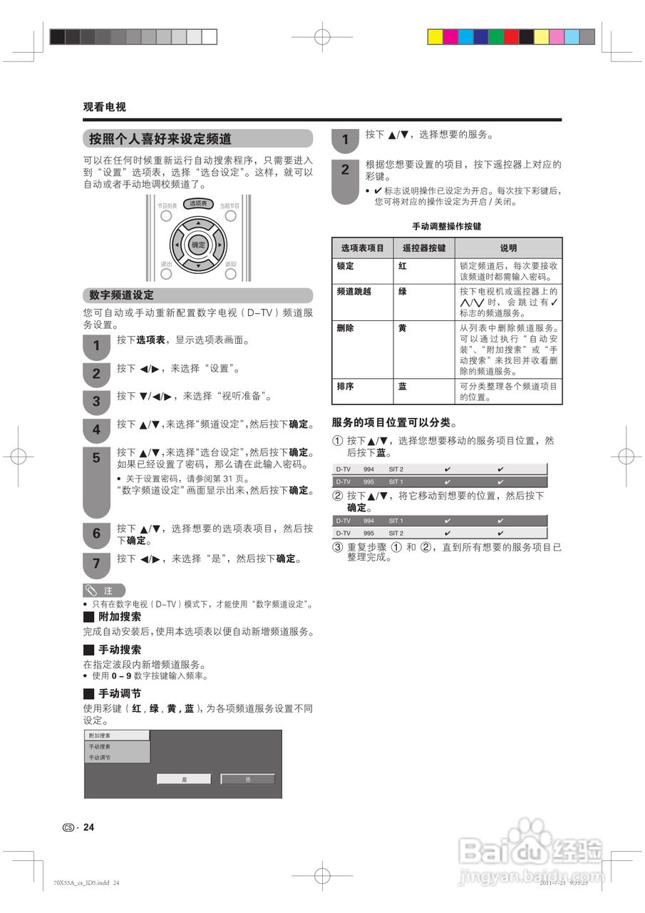 夏普LCD-70X55A液晶彩电说明书:[3]