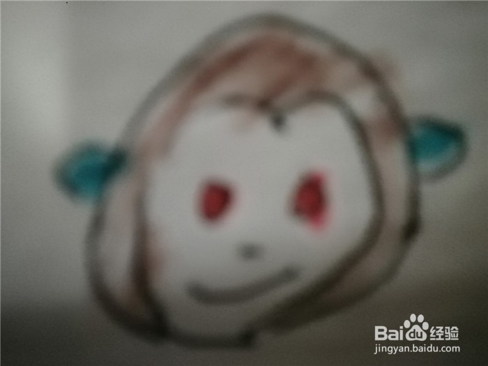 怎么样用简笔画画猴子