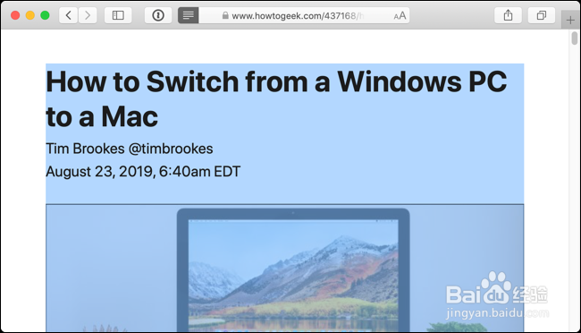 如何让Siri在Mac上为您阅读文章