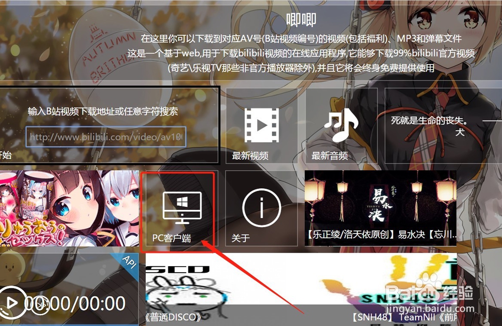 手机电脑下载bilibili(哔哩哔哩)视频以及弹幕