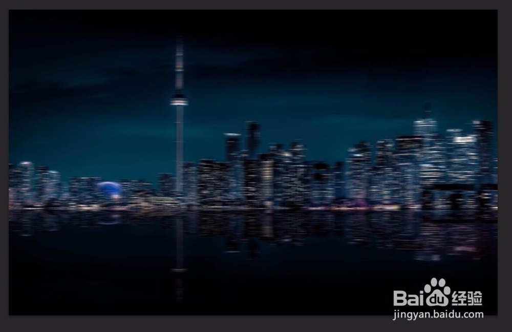 photoshop 制作艺术城市效果