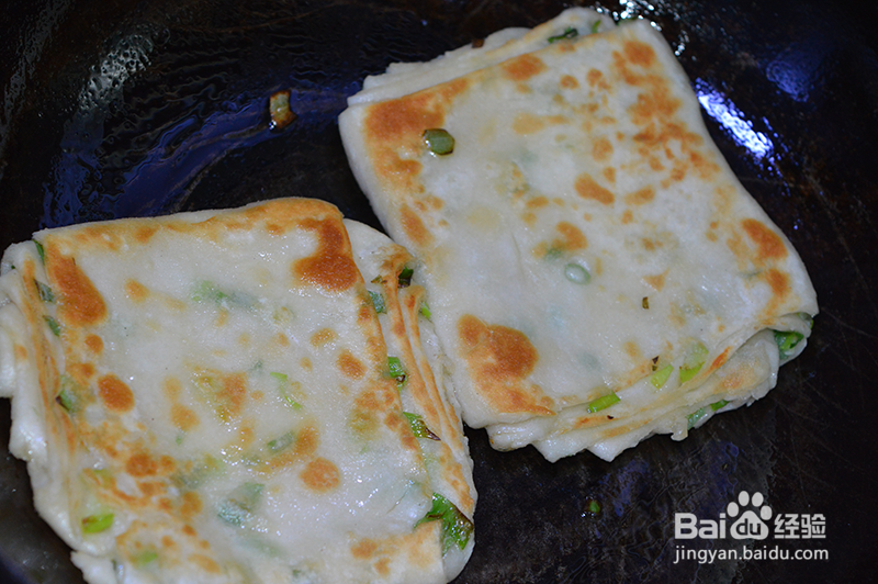 家常葱花饼的制作