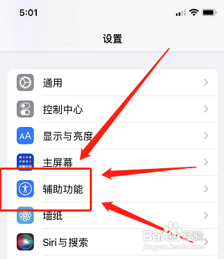 苹果手机突然放大屏怎么恢复