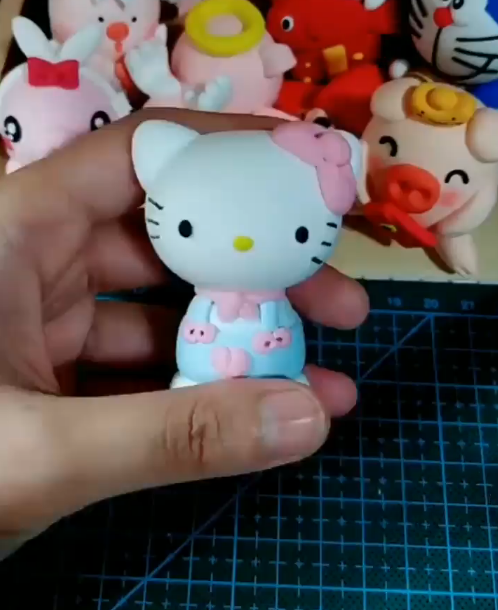 黏土HelloKitty怎么做 