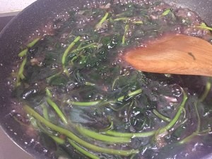 蒜香苋菜汤的做法