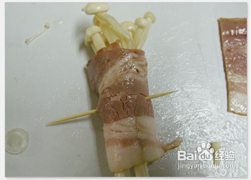 培根金针卷怎么做