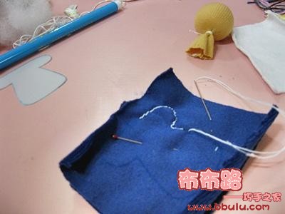 手工布艺超可爱小迷糊娃娃