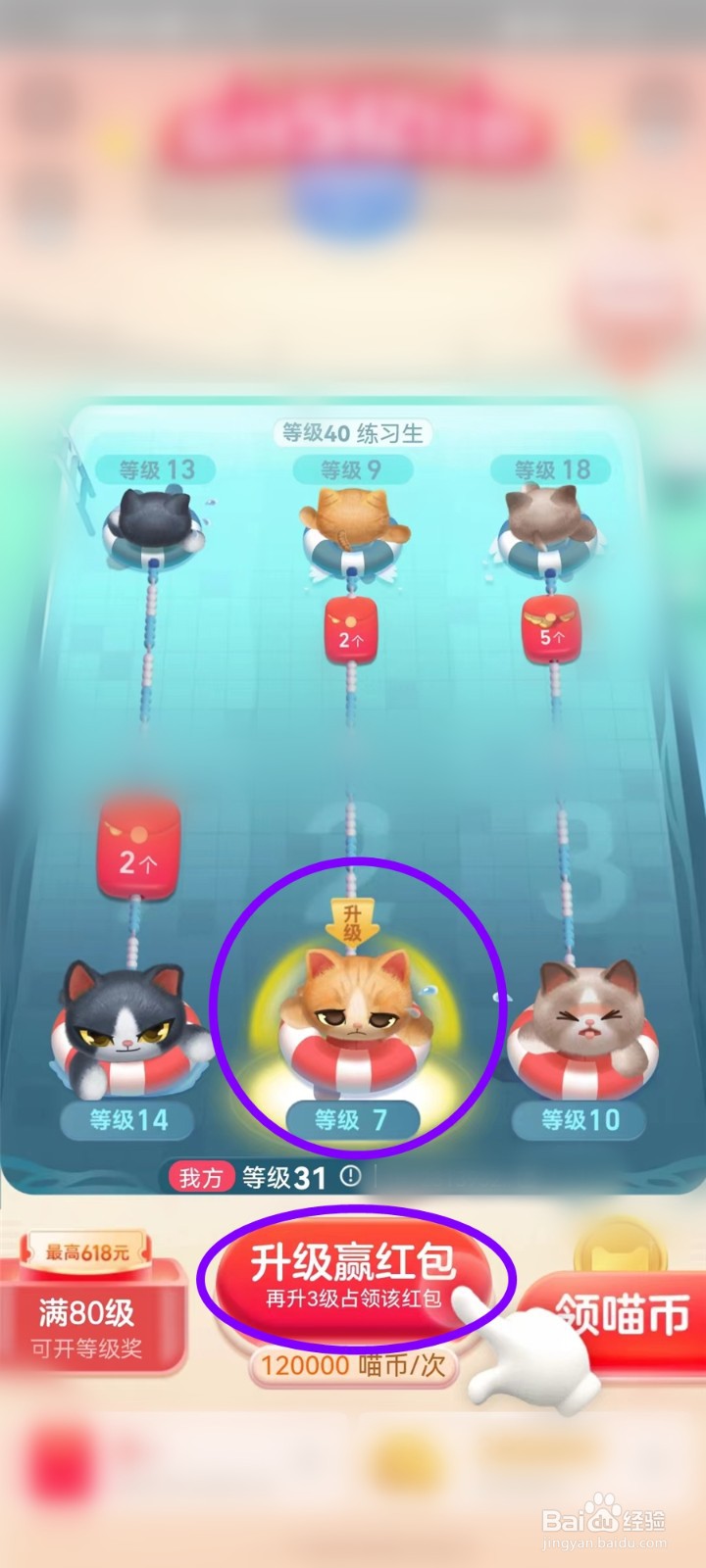 天猫618超级喵运会猫猫怎么升级