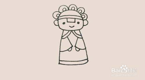 "古装新娘子"怎么画?