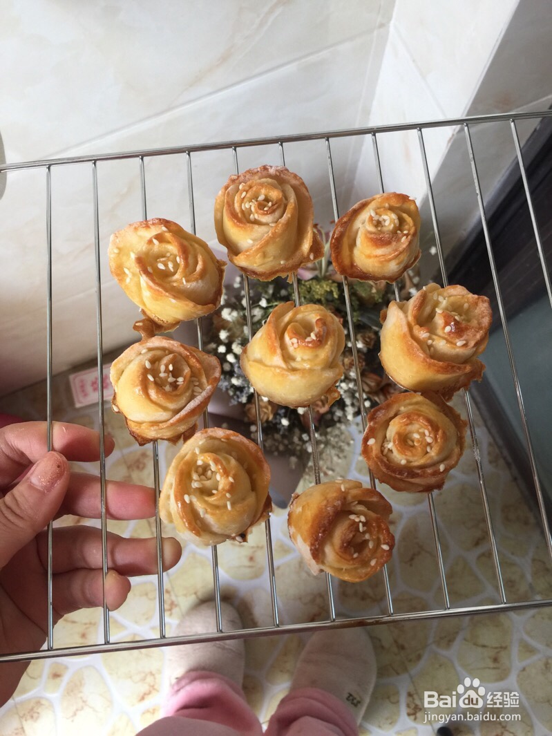 小孩子超喜欢的玫瑰小甜点