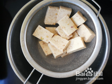 自制煎炸老豆腐