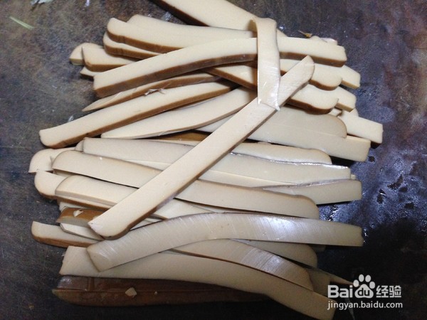 教你做鸡蛋干拌香菜