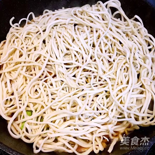 豆角焖面的做法
