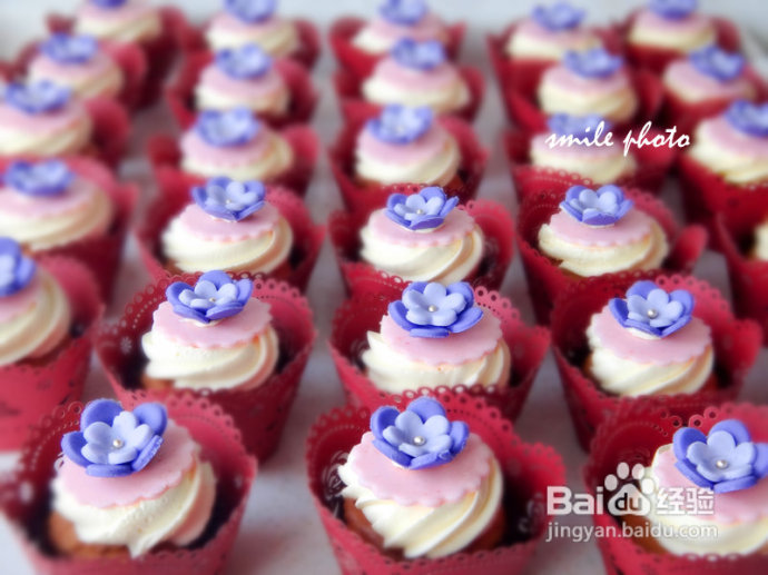 蟠桃献寿迎千寿--贺寿蛋糕&奶油翻糖杯子蛋糕