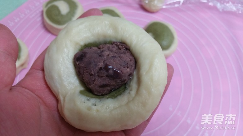 乌龟豆沙包的做法