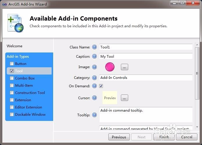 ArcGIS Desktop Add-in插件开发-1-创建菜单