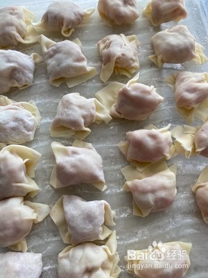 虾肉绉纱馄饨的做法