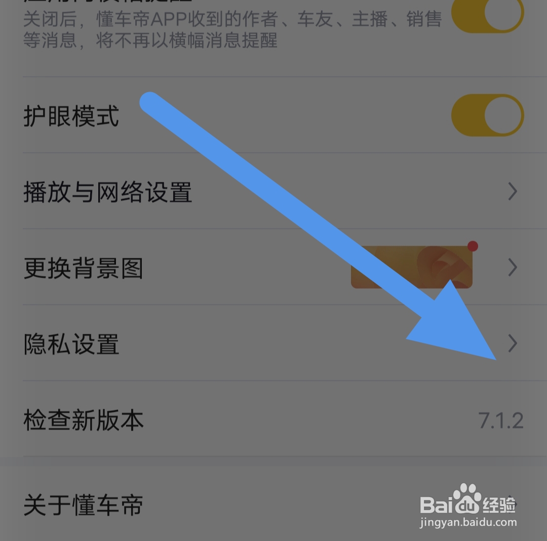 懂车帝app怎么设置个性化推荐