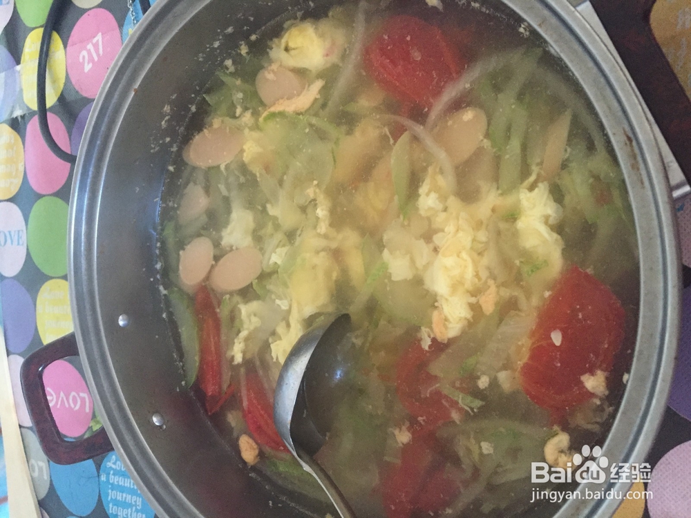 懒人晚餐蔬菜杂烩汤