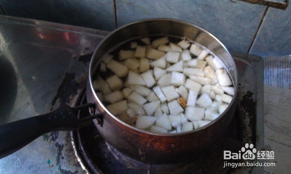 无花果雪梨甜品