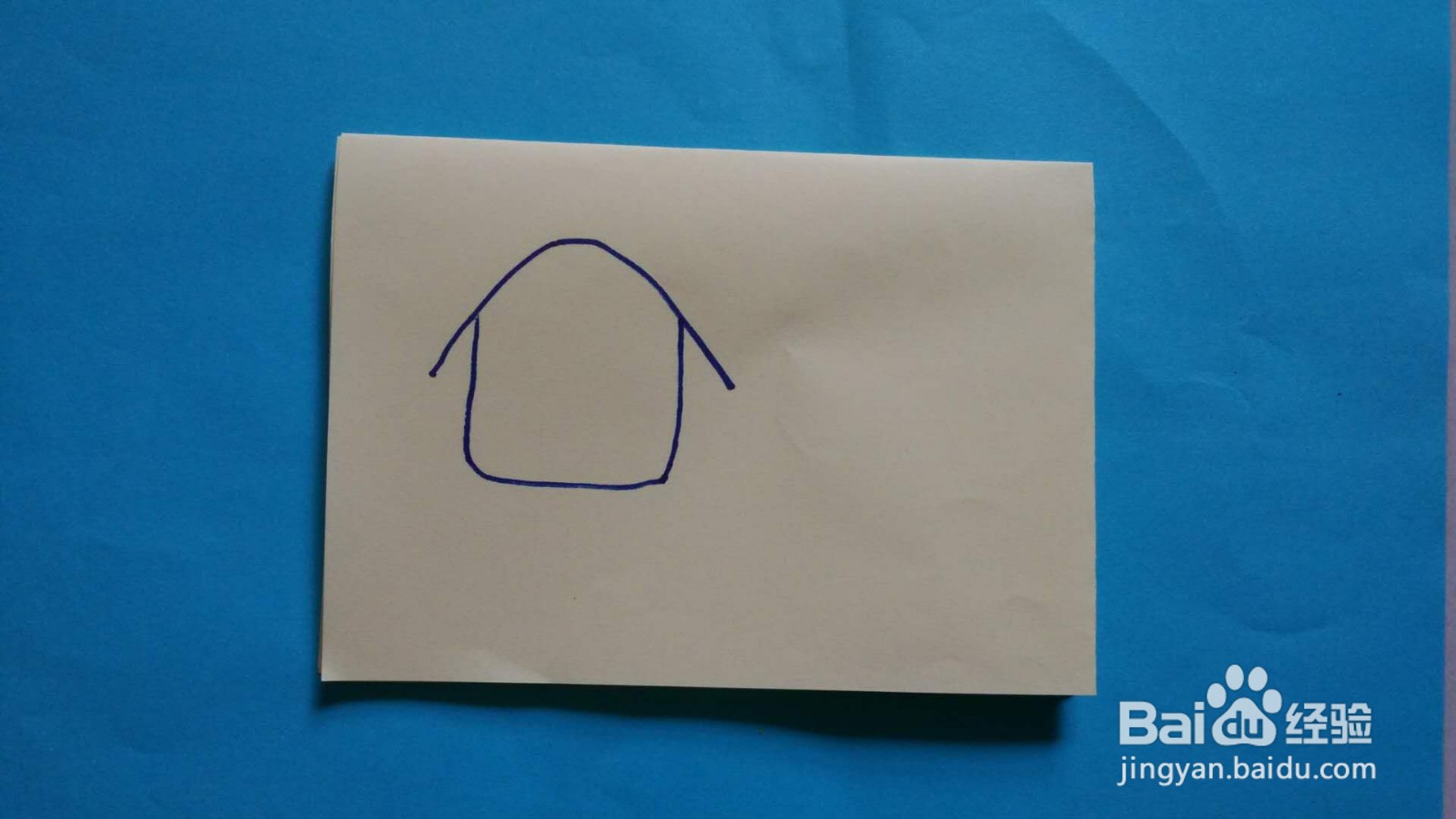 一幅完整场景的简笔画