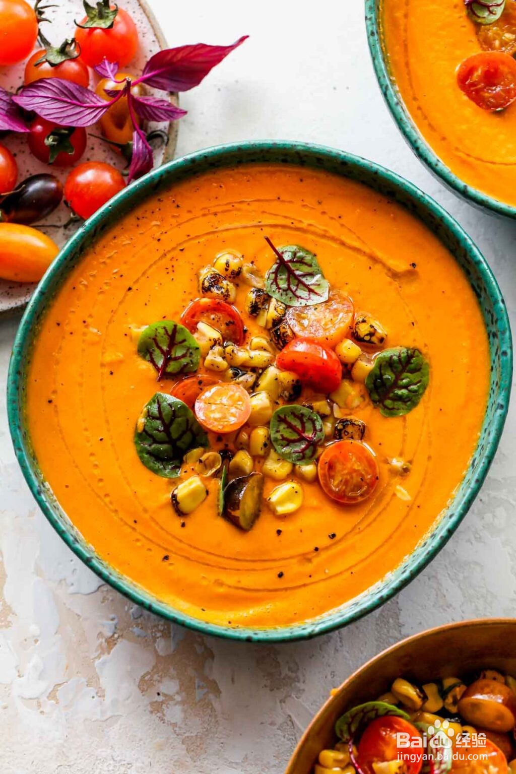 奶油番茄罗勒汤的制作方法