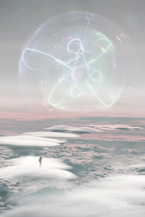 PS教程,逼真云端特效打造教学。