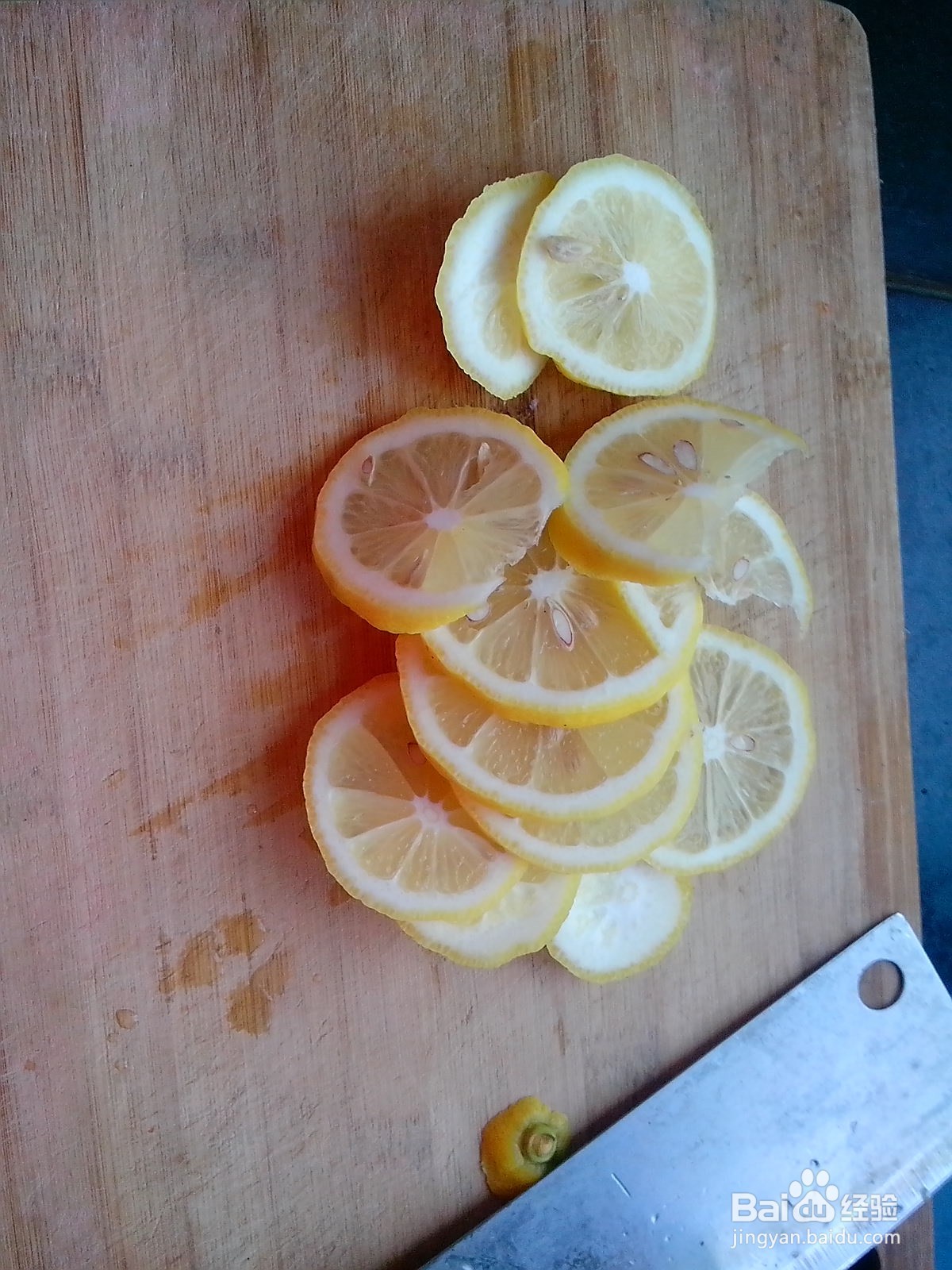 柠檬蜂蜜茶的制作