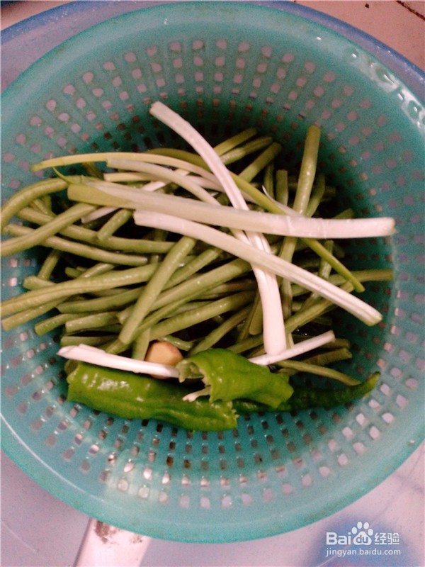 清炒豇豆(偷懒就做这个菜)